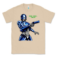 Mushroom 8bit robocop Classic Tee - artisFamous