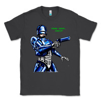 Smoke 8bit robocop Classic Tee - artisFamous