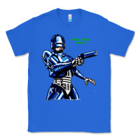 True Royal 8bit robocop Classic Tee - artisFamous