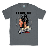 Charcoal Heather leave me malone merch Classic Tee - artisFamous