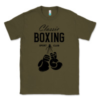 Army Green boxing gym classic Classic Tee - artisFamous