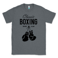 Charcoal Heather boxing gym classic Classic Tee - artisFamous
