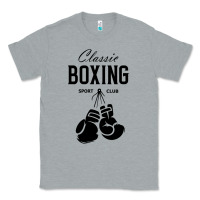 Heather Grey boxing gym classic Classic Tee - artisFamous