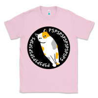 Bubblegum Pink calico cat Classic Tee - artisFamous