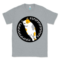 Heather Grey calico cat Classic Tee - artisFamous