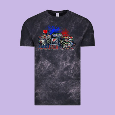 America Vintage Tee Designed By Sublimationcraftshop