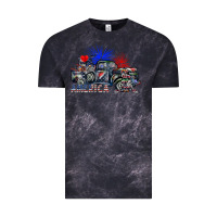 Cloud Black america Vintage Tee - SublimationCraftShop