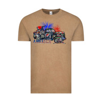 Vintage Coffee america Vintage Tee - SublimationCraftShop