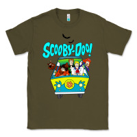 Army Green scooby doo Classic Tee - artisFamous