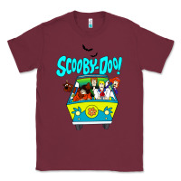Burgundy scooby doo Classic Tee - artisFamous
