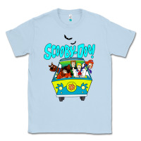 Dusty Blue scooby doo Classic Tee - artisFamous