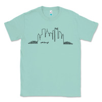 Pittsburgh Skyline City Classic Tee | Teevron