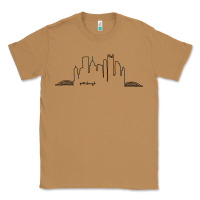 Toasted Coconut pittsburgh skyline city Classic Tee - artisFamous