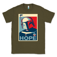 Army Green boba fett for president Classic Tee - artisFamous