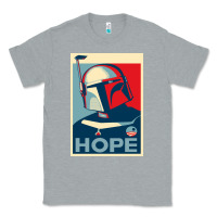 Heather Grey boba fett for president Classic Tee - artisFamous