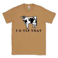 Toasted Coconut i'd tip that funny cow tipping design Classic Tee - artisFamous