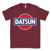 Burgundy New Japanese Datsun Fanatics Classic Tee - artisFamous
