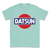 Seafoam New Japanese Datsun Fanatics Classic Tee - artisFamous