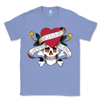 Colony Blue Funny Ed Hardy Sarcasme Saying New Classic Tee - artisFamous