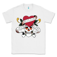 White Funny Ed Hardy Sarcasme Saying New Classic Tee - artisFamous