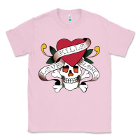 Bubblegum Pink Funny Ed Hardy Sarcasme Saying New Classic Tee - artisFamous