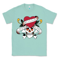 Seafoam Funny Ed Hardy Sarcasme Saying New Classic Tee - artisFamous