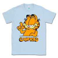 Dusty Blue Funny Garfild new vector design Classic Tee - artisFamous