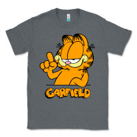 Charcoal Heather Funny Garfild new vector design Classic Tee - artisFamous