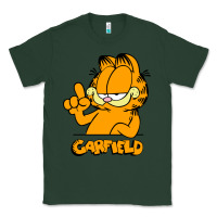 Sports Green Funny Garfild new vector design Classic Tee - artisFamous