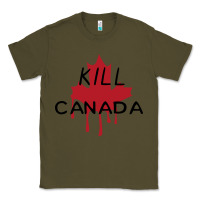 Army Green The Blame Canada New Classic Tee - artisFamous