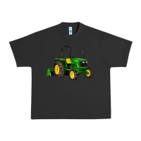 Pigment Black farm tractor Urban Heavy Tee - Artiststas