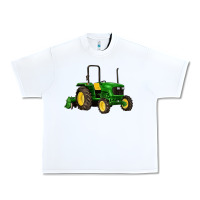 White farm tractor Urban Heavy Tee - Artiststas