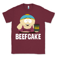 Burgundy New Park Beefcake Classic Tee - artisFamous