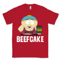 Red New Park Beefcake Classic Tee - artisFamous