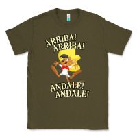 Army Green Funny Speedy Arriba arriba New Classic Tee - artisFamous
