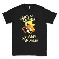 Black Funny Speedy Arriba arriba New Classic Tee - artisFamous