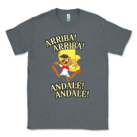 Charcoal Heather Funny Speedy Arriba arriba New Classic Tee - artisFamous