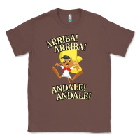 Chestnut Funny Speedy Arriba arriba New Classic Tee - artisFamous