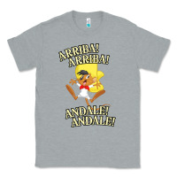 Heather Grey Funny Speedy Arriba arriba New Classic Tee - artisFamous