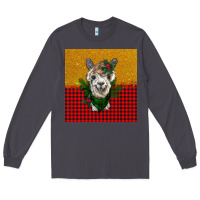 Smoke christmas alpacas Long Sleeve Tee - BarkalooDesign