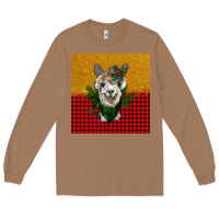 Toasted Coconut christmas alpacas Long Sleeve Tee - BarkalooDesign