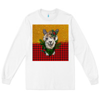 White christmas alpacas Long Sleeve Tee - BarkalooDesign