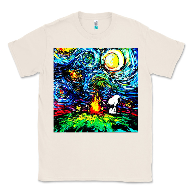 Starry Night Print Van Gogh Parody Classic Tee by artisFamous | Teevron