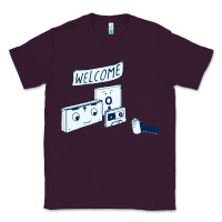 Plum analog retirement Classic Tee - artisFamous