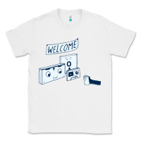 White analog retirement Classic Tee - artisFamous