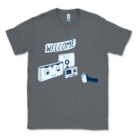 Charcoal Heather analog retirement Classic Tee - artisFamous