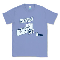 Colony Blue analog retirement Classic Tee - artisFamous