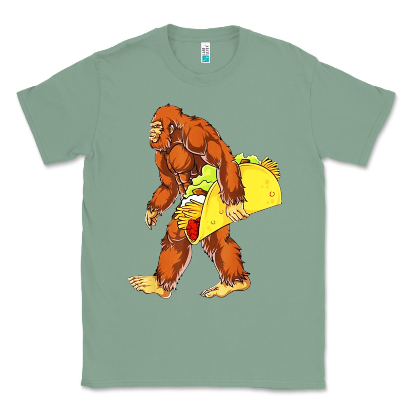 Bigfoot Carrying Taco Classic Tee by artisFamous | Teevron