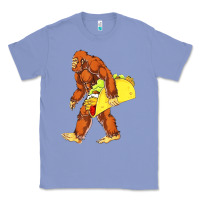Colony Blue bigfoot carrying taco Classic Tee - artisFamous