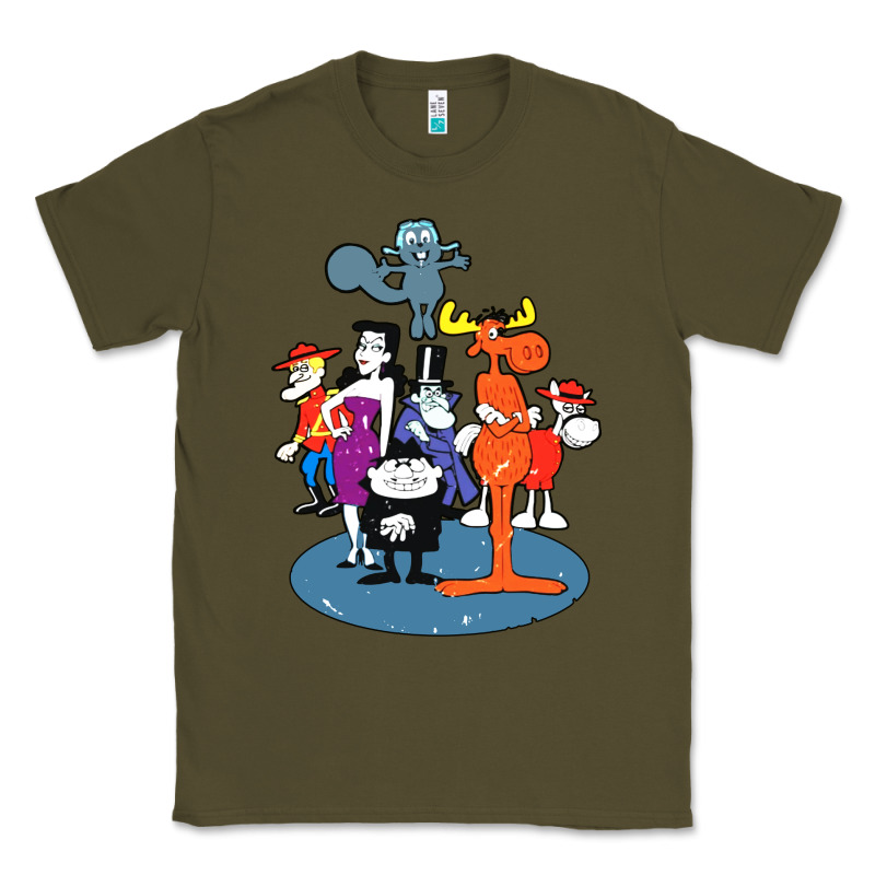 Rocky & Bullwinkle And Friends Classic Tee by artisFamous | Teevron